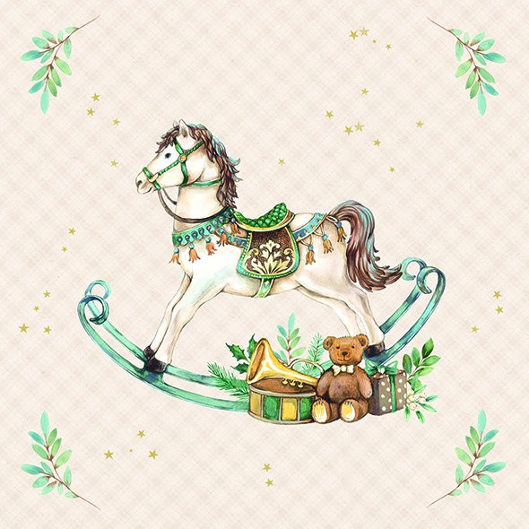 Nostalgic Rocking Horse