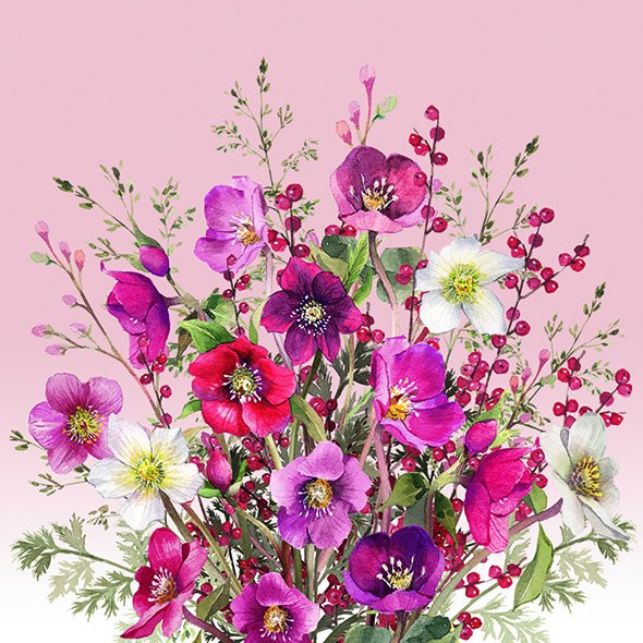 A Touch of Christmas-Rose