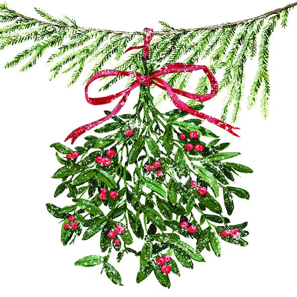 Mistletoe Swag
