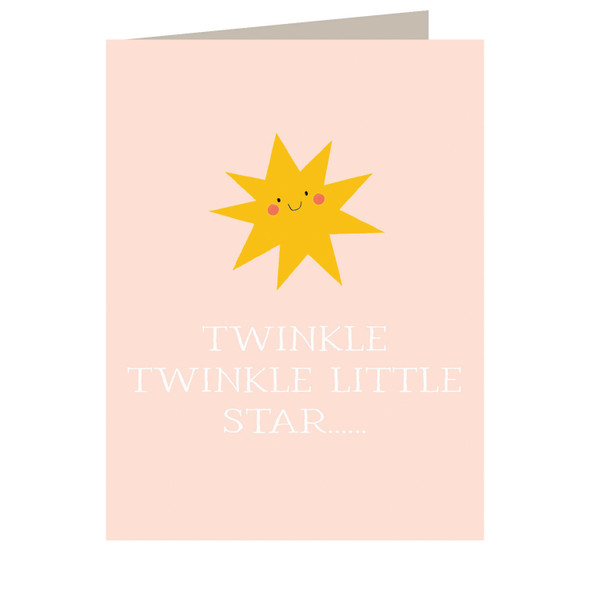 Small Card- Twinkle Twinkle (125x95mm) 