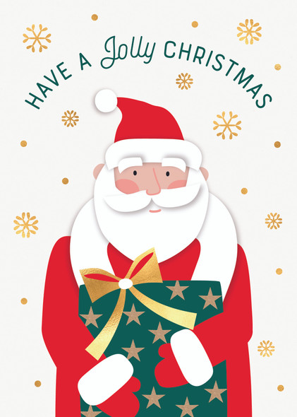Jolly Christmas Santa