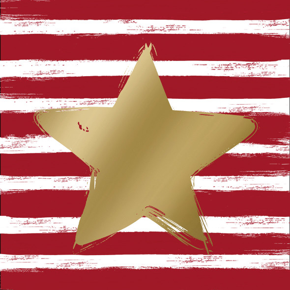Star & Stripes Red (X26PPDL133 003146)