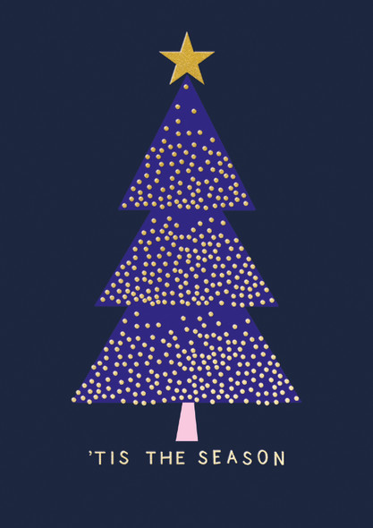 Tis The Season Christmas Tree (153x108mm) (X26RED XJOY09)