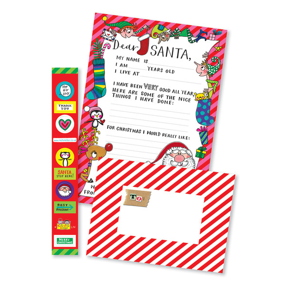 Letter To Santa - Pink (X26RED SANTA6)