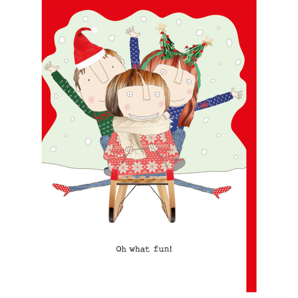 SALE - Oh What Fun (107x150mm) (X26ROS SN008)