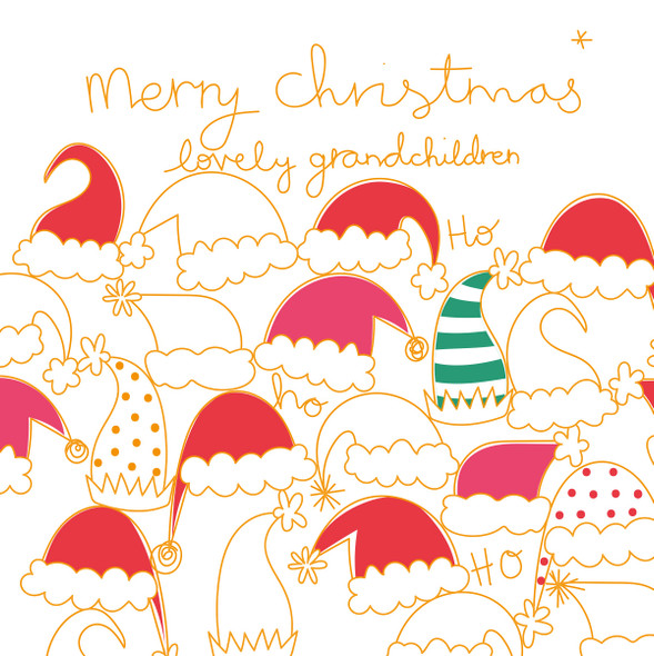 SALE Grandchildren Santa Hats (unbagged) (X26BBD MOX005)
