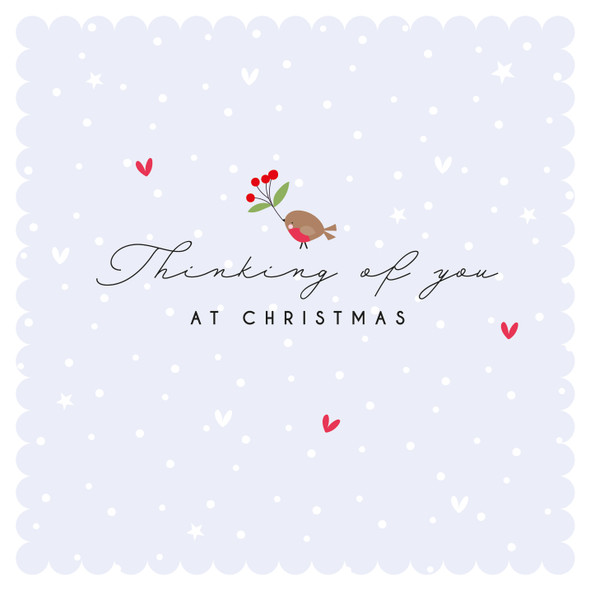 SALE - Thinking of You Robin & Hearts (unbagged)