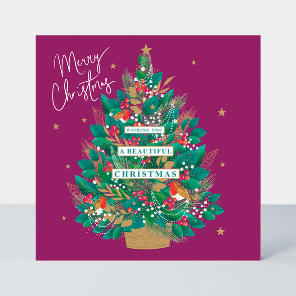 Christmas Tree (Gold Foil & Emboss) (X26RED XCOSY18)