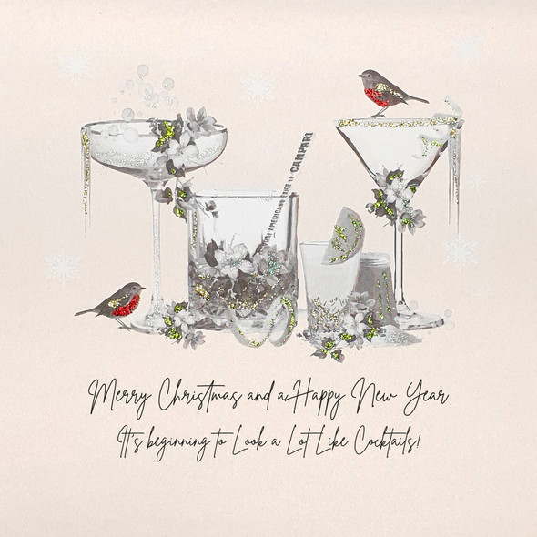 SALE - Merry Christmas Cocktails (X26FDS GL11)