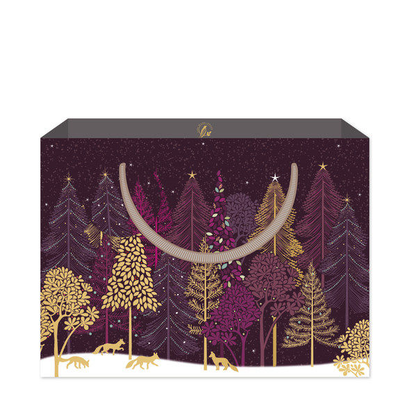 Gift Bag Shopper - SM SALE Winter Forest (W36xH27xD12cm) (X26PKBSH 03162505)
