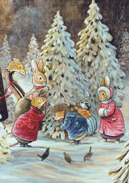 Foxwood Tales - Snowy Trees (X26POF FTX14)