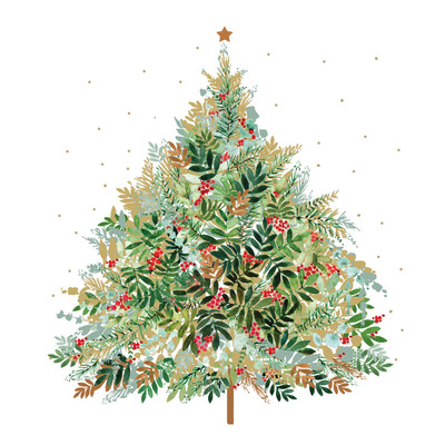 SALE - Christmas Hill Tree (X26PPDL 3888)