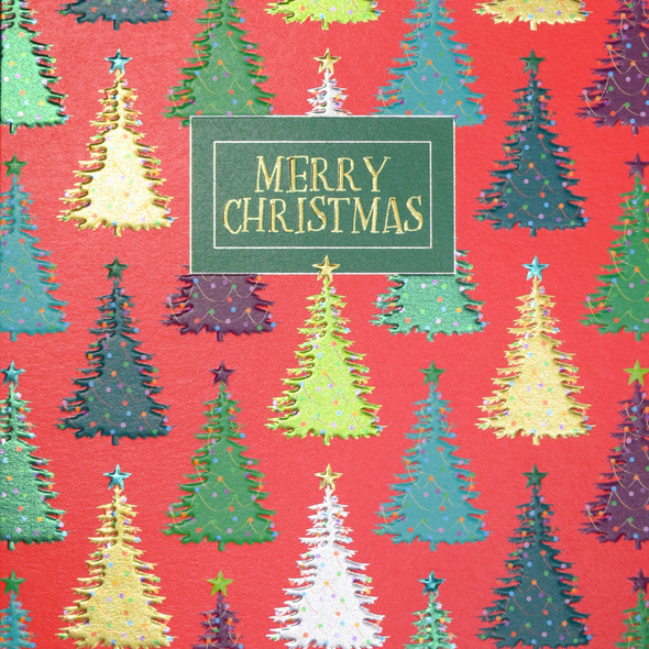 SALE - Christmas Trees (Embossed Foil)