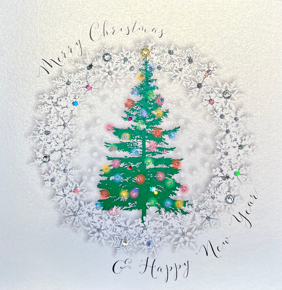 SALE - Christmas Tree Snowflakes (165X160mm)