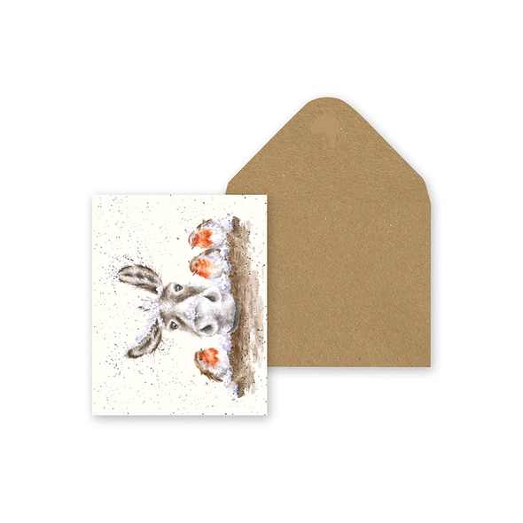 Mini  (unbagged) - Christmas Donkey (91x72mm) (X26WRE XGE004)