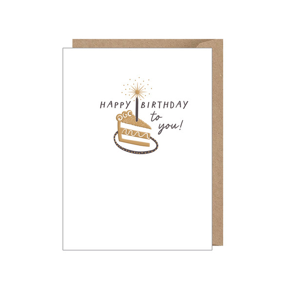 Small Card HB- Slice of Cake (95 x 127mm)