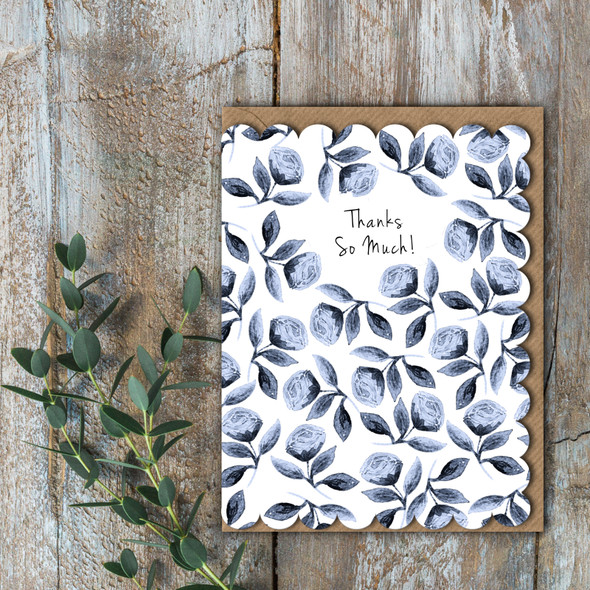 Small Card TY- Thanks so Much (Unbagged 90x120mm)
