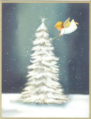 Box 16 - SALE Angel Lighting Snowy Tree  (X26CAR D85323)