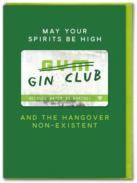 Swipe It Like- Gin Club (3D attach)