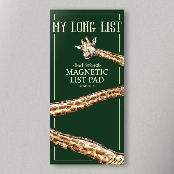 Magnetic List 50 Sheets - Long List (210mmx99mm)