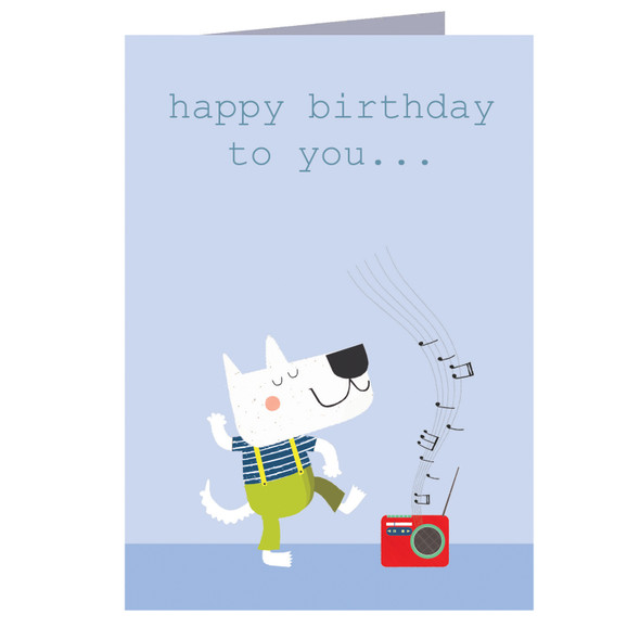 HB- Dancing Dog (160x115mm)