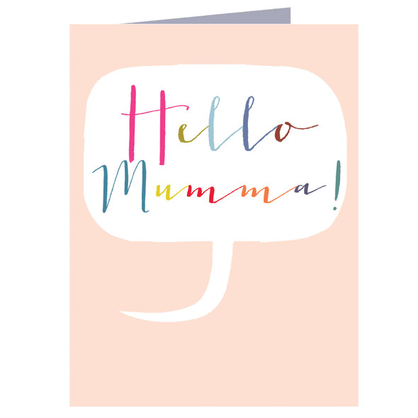 Small Card- Hello Mumma (125x95mm) 