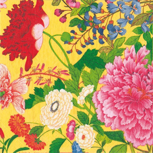 Museum Fine Arts-Profusion of Flower Yellow-Cocktail