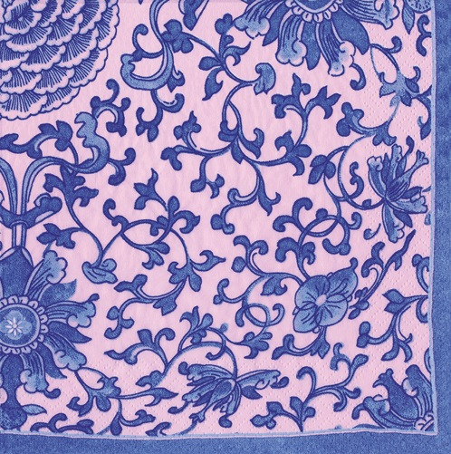 Indigo Garden Blue&Pink