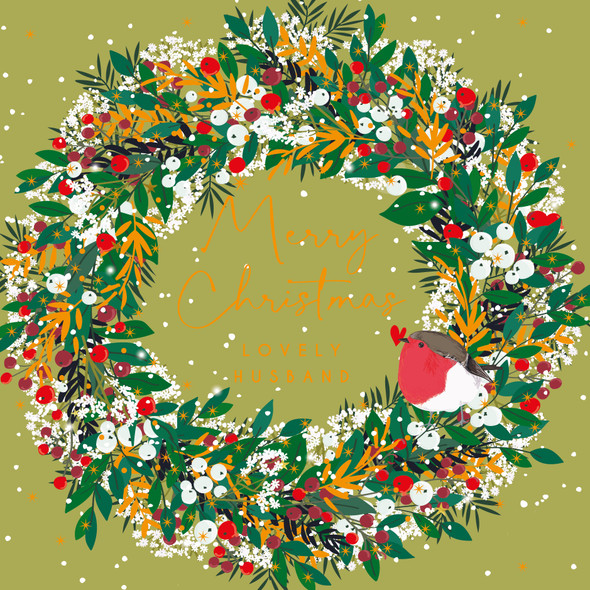 Husband Wreath