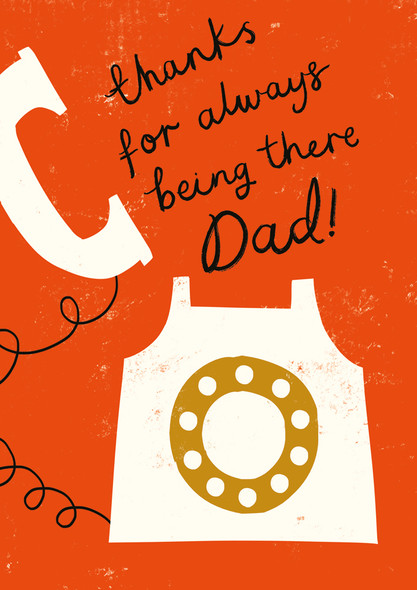 Father's Day- Thanks for Always Being There