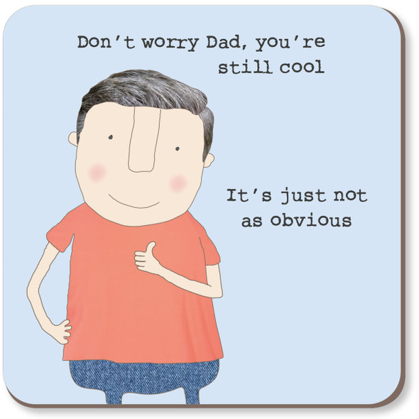 Coaster - Still Cool (10x10cm Cork Backing)