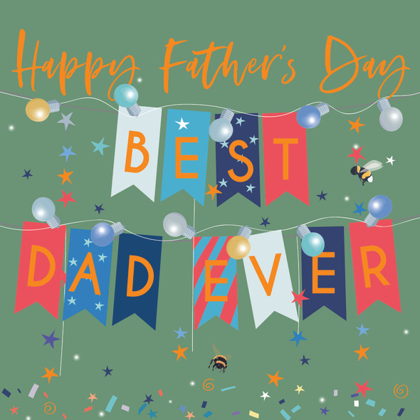 Father's Day- Best Dad Ever Bunting (unbagged)
