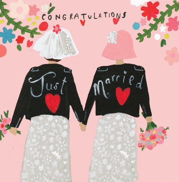 WD- Mrs & Mrs Just Married