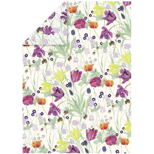 Wrap - Spring Flowers by Angie Lewin (double sided)