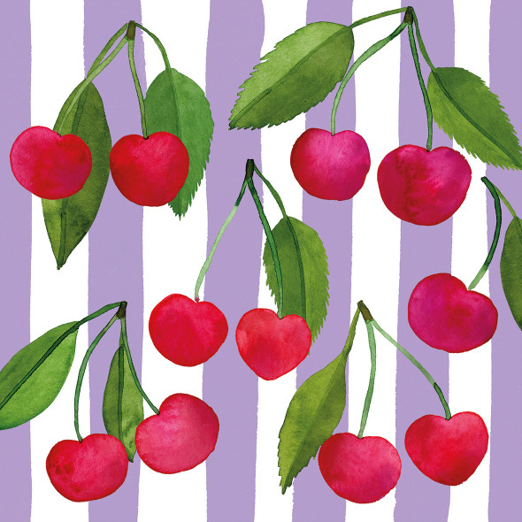 Cherry & Stripes