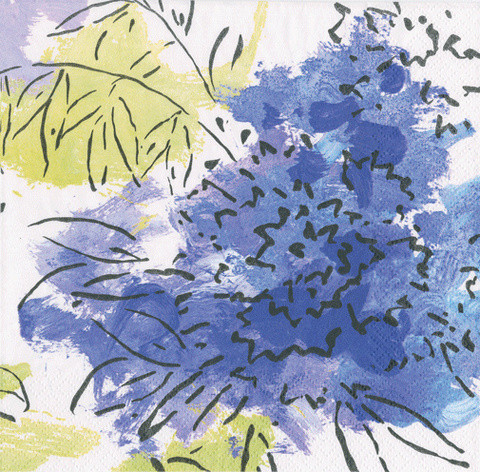 Indigo Experience-Abstract Floral