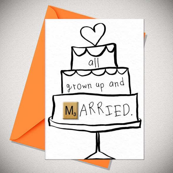 WD- All Grown Up And Married (Handfinished w Tile)