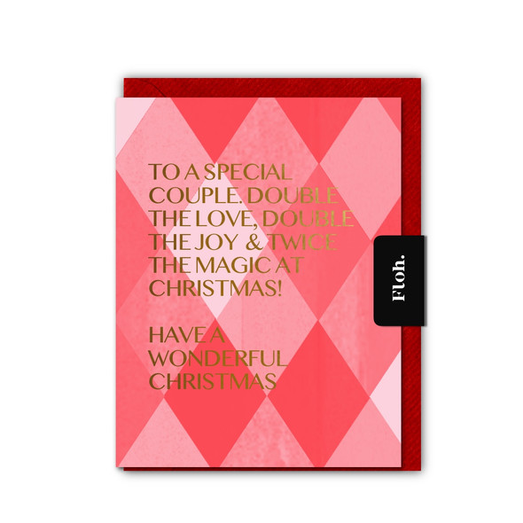 To a Special Couple (Foiled Text,unbagged 108x140mm)