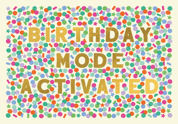 Litttle Wonders HB- Mode Confetti (105x150mm Foiled)