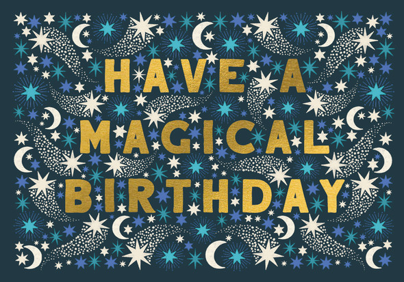 Litttle Wonders HB- Stars Magical (105x150mm Foiled)
