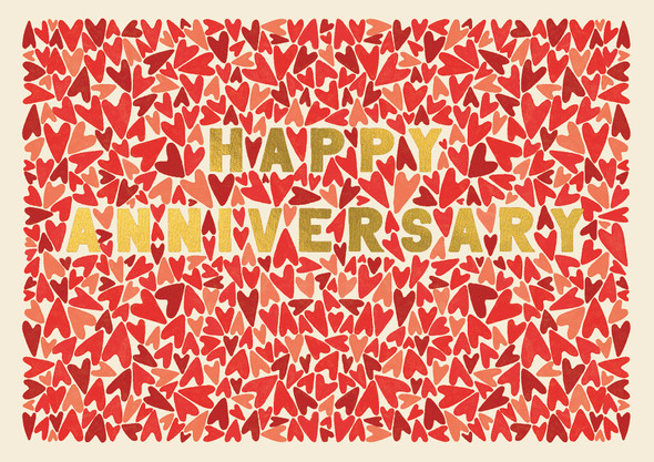 Litttle Wonders ANN- Hearts (120X170mm Foiled)