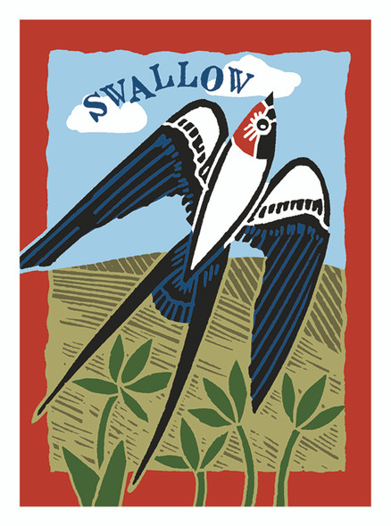 Songbird - Swallow (100 x 135mm)