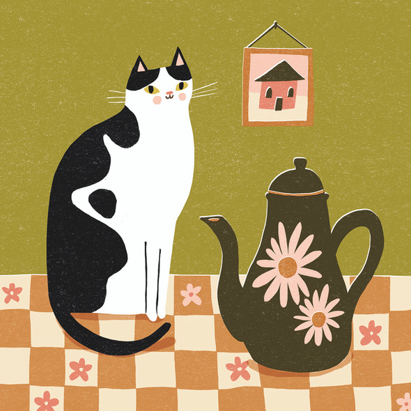 Sunpatch Cats - Teapot (138SQ)