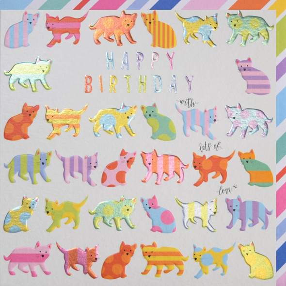 HB- Cats (Embossed)