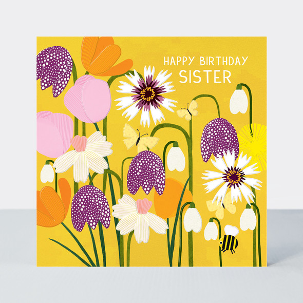 Paper Petal HB- Sister Petals (Embossed)