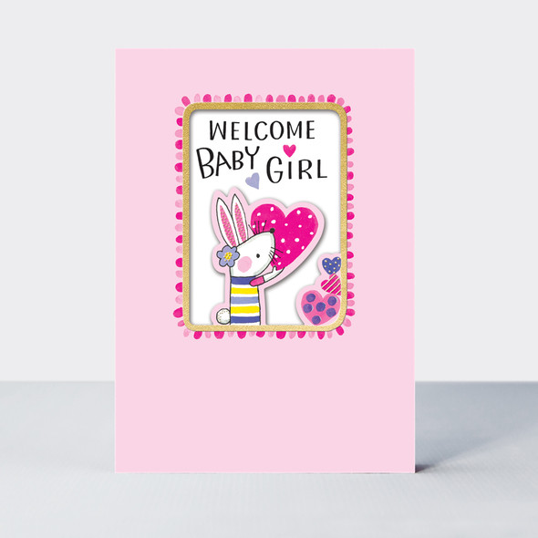 NB- Girl Pink (Diecut Window, Double Side Print, Foiling)