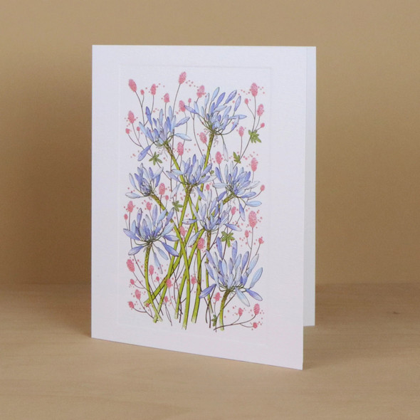 Angie Lewin- Summer Blue