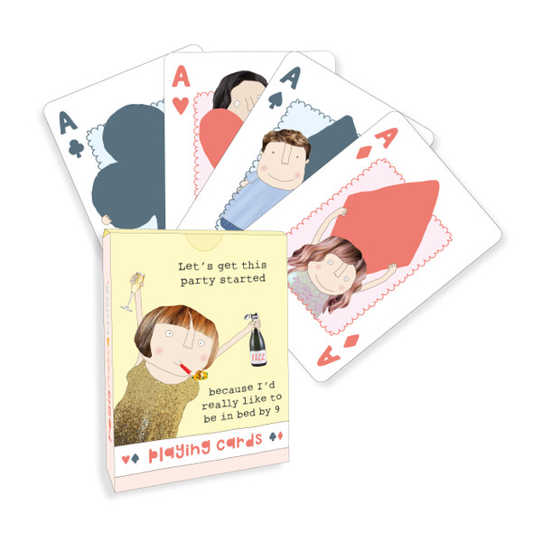Playing Cards- Party Started (9x6.5x1.8cm) 