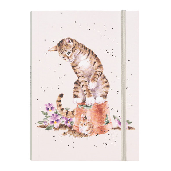 B6 Flexi Notebook - Cat Hide and Squeak