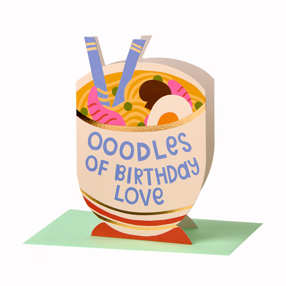 HB- Oodles Birthday Love (Foil,Die-cut)